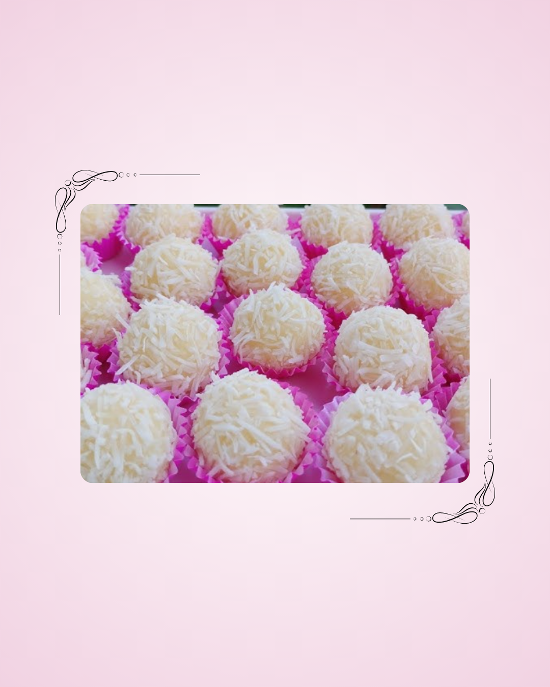 Beijinho Gourmet de Coco